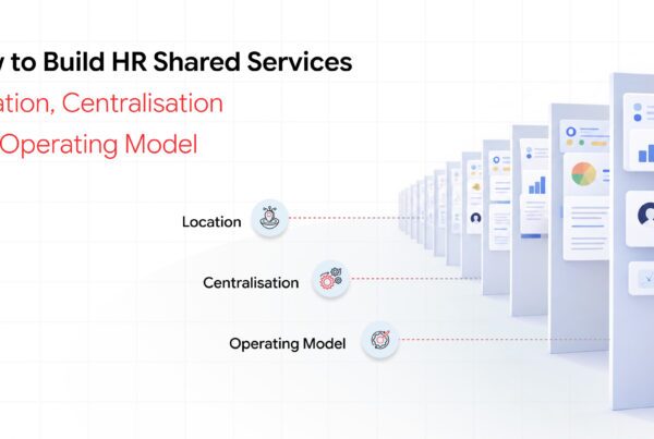 HR shared services operating model for centralised HR delivery